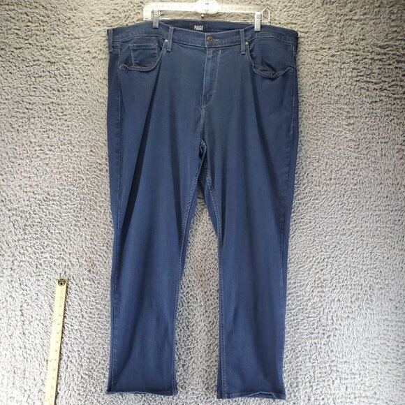 Paige Jeans Mens Size 40x30 Blue Federal Rayon Blend Classic Denim - Picture 1 of 14